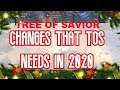 Changes That Tree Of Savior Needs In 2020