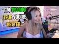 Corinna Kopf told Tfue that I'm BETTER than him at Fortnite and he said THIS... (tfue's girlfriend)