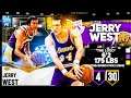 DIAMOND JERRY WEST GAMEPLAY! ELITE POINT GUARD BUT IS HE WORTH LOCKING IN? NBA 2k21 MyTEAM