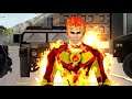 Flying Police Robot Fire Hero: Gangster Crime City Android Gameplay
