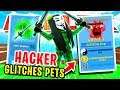 *HACKER* JOINS MY GAME!! GIVES ME DUPLICATED *GLITCHED* PETS IN ROBLOX NINJA LEGENDS! (Insane Stats)