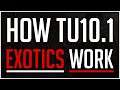 How EXOTIC DROPS Work in Title Update 10.1 | The Division 2 Tips