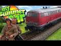 I Out Run A TRAIN!!!  | My Summer Car Gameplay Funny Moments 3