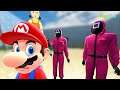 Mario Joins Squid Game!! 🦑🎮 | SM64