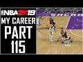 NBA 2K19 - My Career - Let's Play - Part 115 - "Triple Double Off Steals!" | DanQ8000