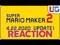 REACTION to 4.22.20 Update - Super Mario Maker 2 SMM2
