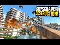 RPG DESTROYS SKYCRAPERS And Causes HUGE FIRE - Teardown Mods Gameplay