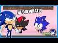 SHADOW DID WHAT?!?! Sonic Reacts Chaos Cafe - Sonic Revved Up!! Ep. 1 (Animation)
