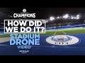 SINGLE SHOT DRONE | HOW DID WE DO IT?! | BTS ON ETIHAD PL TROPHY SHOOT