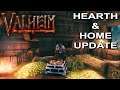 The Throne room - Hearth & Home UPDATE - Viking City Building Multiplayer - Valheim Live Gameplay