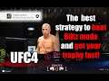 UFC 4 trophy guide - There can be only one - Blitz mode