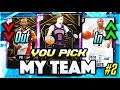 YOU PICK MY TEAM!! #2! You Guys Gave Me A 5'3 Point Guard... | NBA 2K20 MyTEAM SQUAD BUILDER