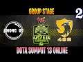 Among Us vs 496 Game 2 | Bo2 | Group Stage DOTA Summit 13 | DOTA 2 LIVE