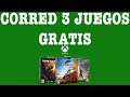 ¡¡¡CORRED 3 Juegos GRATIS XBOX!!!