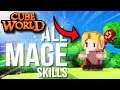 Cube World 2019 - ALL MAGE CLASS SKILLS (Fire Magic & Water Magic)