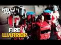 Fire Warrior Transformación | Transformers Combiner de Wei Jiang