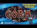 GORN / PlaystationVR ._. first impression / VR lets play / deutsch / live