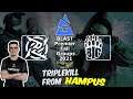 ТриплКилл от Hampus в тяжелейшей ситуации, NIP vs BIG, BLAST Premier Fall Groups 2021