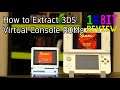 How to Extract 3DS Virtual Console ROMs - 16 Bit Guide