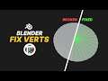 How to fix broken vertices in Blender 2.9 Eevee - Tutorial