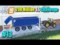200 Million Dollar Challenge #13 - BIG Record in Harvesting | FS19 Nebraska Map