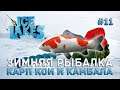 Зимняя рыбалка. Карп Кои и Камбала - Ice Lakes #11