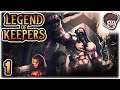 I'M THE BOSS OF THE DARKEST DUNGEON!! | Part 1 | Let's Play Legend of Keepers | PC Gameplay HD