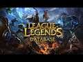 League of Legends Database -- M1 bdd project