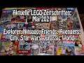 LEGO Magazine Mai 2021 (Explorer, Star Wars, Ninjago, Jurassic World, Friends, City, Avengers)