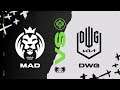 MAD LIONS VS DWG KIA | RUMBLE STAGE | LEAGUE OF LEGENDS | MSI 2021