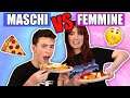 MASCHI VS FEMMINE: PIZZA CHALLENGE! | Eleonora Olivieri