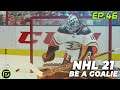 NHL 21 Be A Goalie - Road To Be The Main Goalie Ep.46