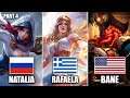 ORIGIN AND NATIONALITY OF HEROES IN MOBILE LEGENDS: BANG BANG | ML HEROES BY COUNTRY | PART 4
