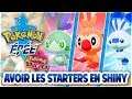 Pokemon Epée Bouclier : Avoir les 3 Starters SHINY !
