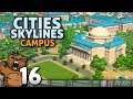 Prédios Gigantes | Cities Skylines: Campus #16 - Gameplay Português PT-BR