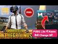 Pubg Lite Me Name Kaise Change Kare | How To Change Name In Pubg Lite | Pubg Lite Change Name