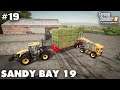Sandy Bay #19 Bringing In The Hay Bales, Farming Simulator 19 Timelapse, Seasons