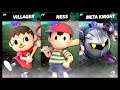Super Smash Bros Ultimate Amiibo Fights  – Request #18920 Villager vs Ness vs Meta Knight
