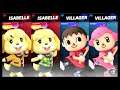 Super Smash Bros Ultimate Amiibo Fights – Request #20596 Isabelles vs Villagers