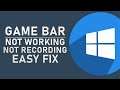Windows 10 - How To Fix Game Bar Not Working / Opening