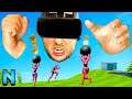 You’ve NEVER Seen Multiplayer LIKE THIS - Goliath in VR vs Davids on PC!