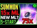 15x Moonlight Summon (New ML? 5-star?) 🔥 Epic Seven
