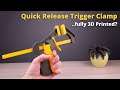 3D Printed Quick Release Clamp - DIY Workshop Tools