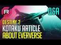 Destiny 2 Kotaku Article About Eververse Q&A