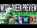 Destiny 2: WITCH QUEEN PREVIEWS! Throne SECRETS! Weapons, Exotic Glaive, Crafting, Reworks (Roundup)