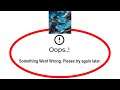 Fix Vampire's Fall Apps Oops Something Went Wrong Error Please Try Again Later Problem Solved