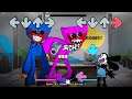 FNF Playtime - But Oswald Sings It (FNF Oswald Vs Huggy Wuggy But There Are 2 Huggy's) - FNF MODS
