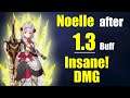 Genshin Impact - 1.3 Noelle Geo Buff vs 1.2 Damage Comparison