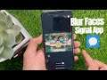 How To Blur Faces While Sending Photos in Signal App