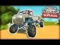 I Built a Car with Adjustable Suspension for Exploring the Map! (Scrap Mechanic Survival Ep.8)